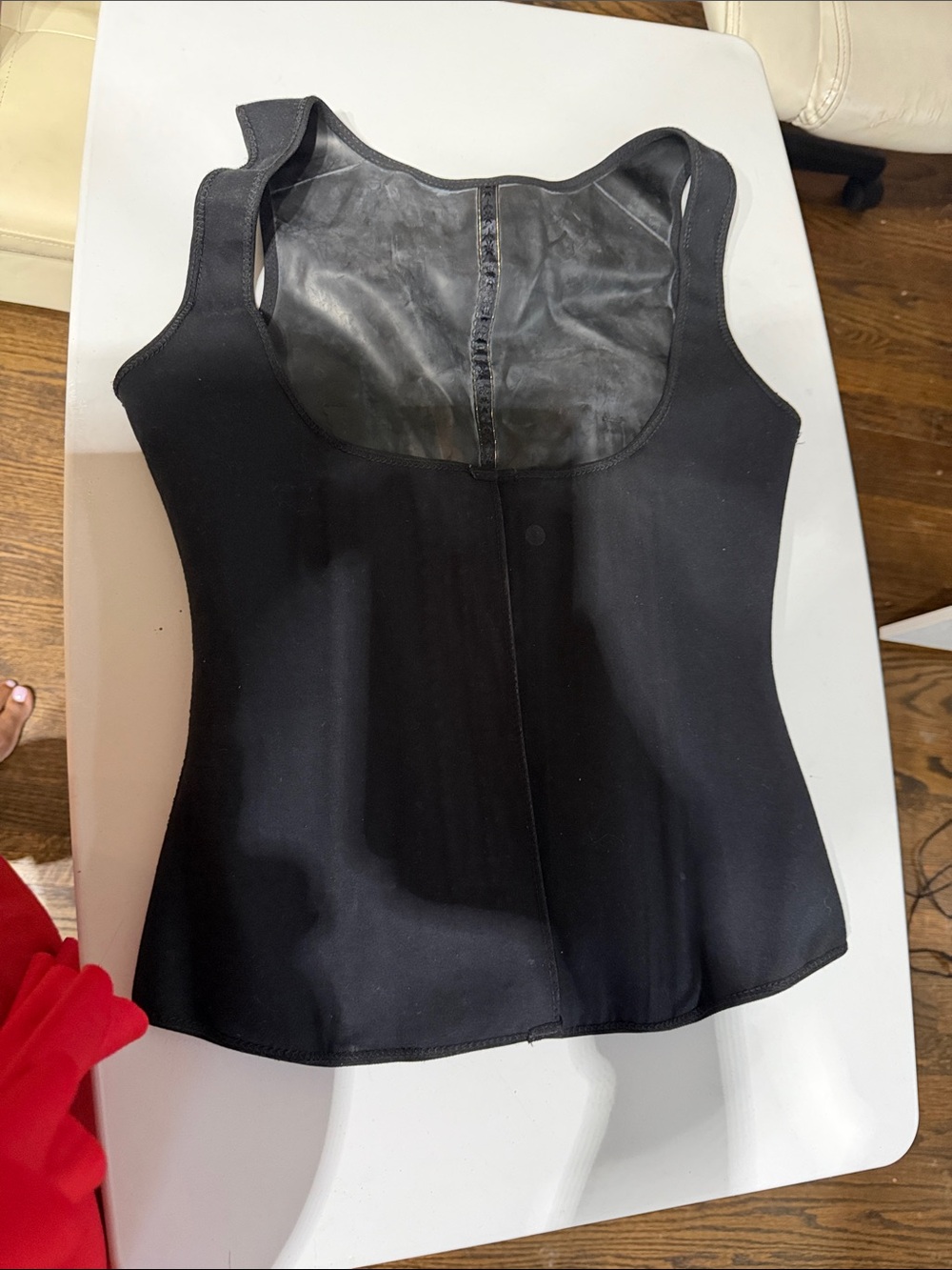 Ann Chery Black Sculpting Tank Top